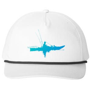 Kayak Fishing Kayaking Gift Snapback Five-Panel Rope Hat