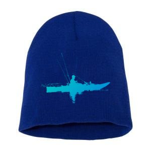 Kayak Fishing Kayaking Gift Short Acrylic Beanie