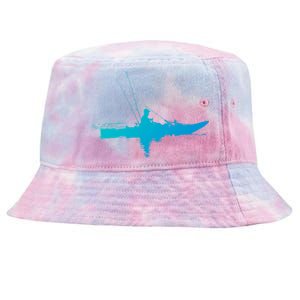 Kayak Fishing Kayaking Gift Tie-Dyed Bucket Hat