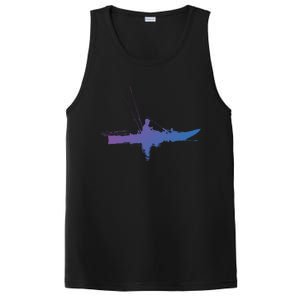 Kayak Fishing Kayaking Gift PosiCharge Competitor Tank