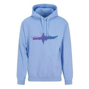 Kayak Fishing Kayaking Gift Unisex Surf Hoodie