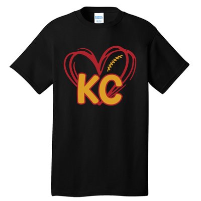 Kc Football Tall T-Shirt