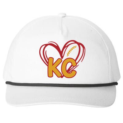 Kc Football Snapback Five-Panel Rope Hat