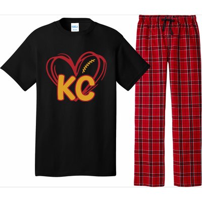 Kc Football Pajama Set