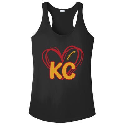 Kc Football Ladies PosiCharge Competitor Racerback Tank