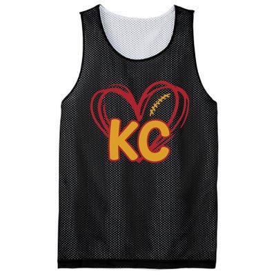 Kc Football Mesh Reversible Basketball Jersey Tank