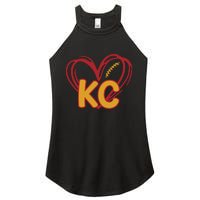 Kc Football Women's Perfect Tri Rocker Tank