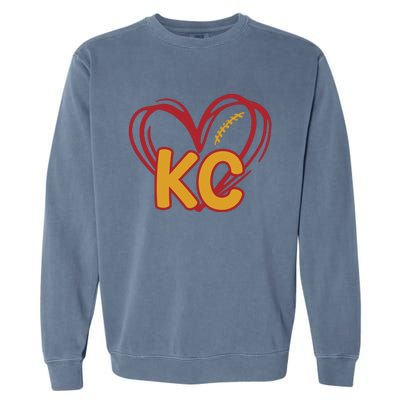 Kc Football Garment-Dyed Sweatshirt