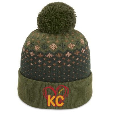 Kc Football The Baniff Cuffed Pom Beanie