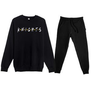 Knight Friends Premium Crewneck Sweatsuit Set