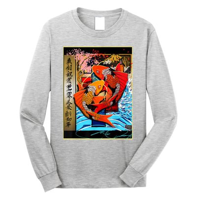 Koi Fish Long Sleeve Shirt