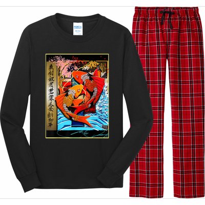 Koi Fish Long Sleeve Pajama Set