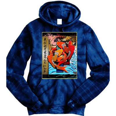 Koi Fish Tie Dye Hoodie