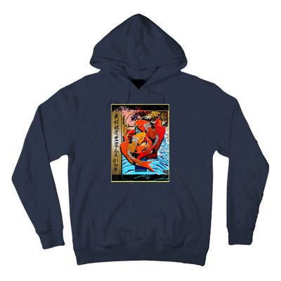 Koi Fish Tall Hoodie