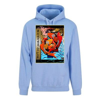 Koi Fish Unisex Surf Hoodie