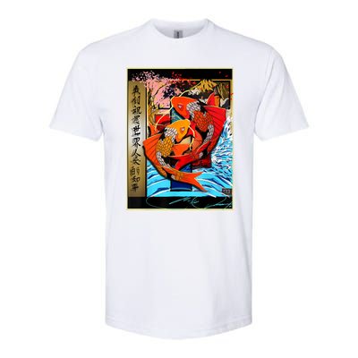 Koi Fish Softstyle CVC T-Shirt