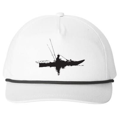 Kayak Fishing Kayaking Snapback Five-Panel Rope Hat