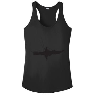 Kayak Fishing Kayaking Ladies PosiCharge Competitor Racerback Tank