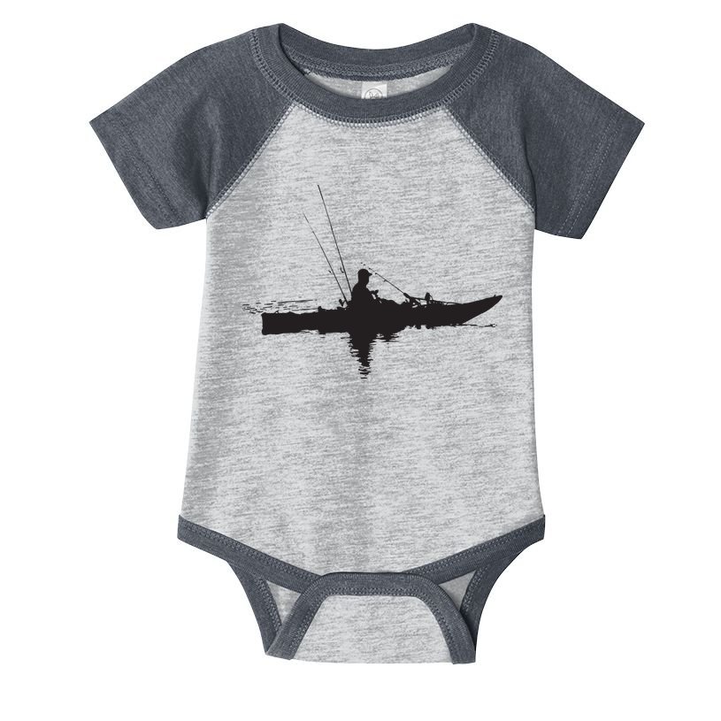 Kayak Fishing Kayaking Infant Baby Jersey Bodysuit