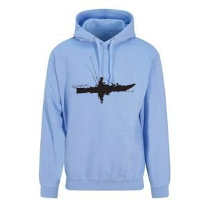 Kayak Fishing Kayaking Unisex Surf Hoodie