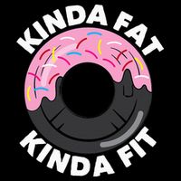 Kinda Fat Kinda Fit Fitness Workout Gift Doggie Tank