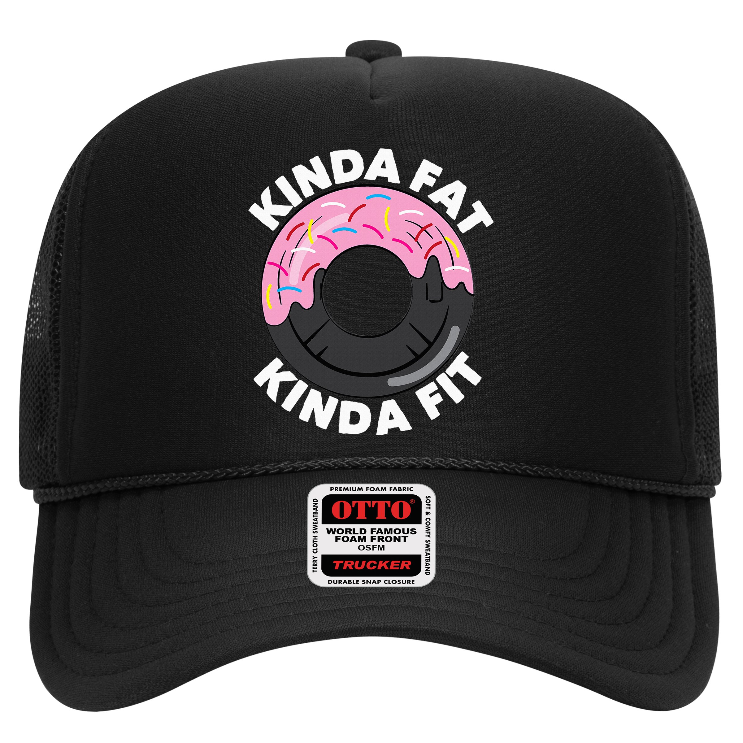 Kinda Fat Kinda Fit Fitness Workout Gift Hat