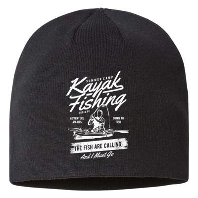 Kayak Fishing Sustainable Beanie