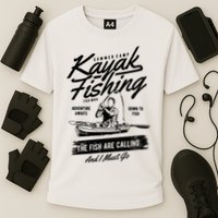 Kayak Fishing Cooling Performance Crew T-Shirt