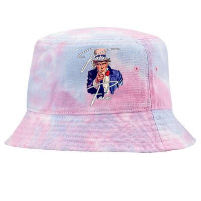 Kava Face Tie-Dyed Bucket Hat