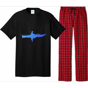 Kayak Fishing Kayaking Gift Pajama Set