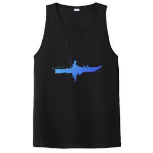 Kayak Fishing Kayaking Gift PosiCharge Competitor Tank