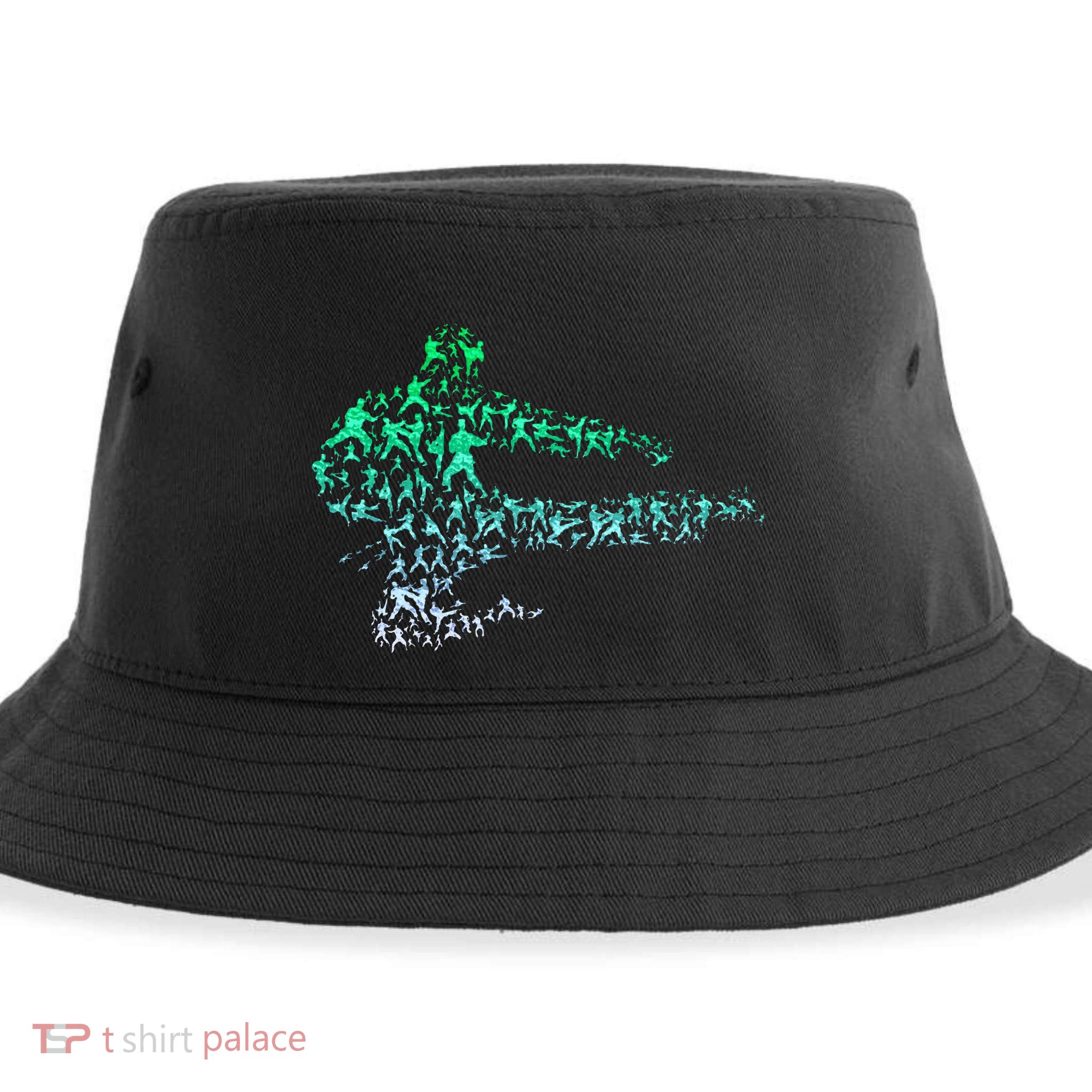 Karate Fighter Karate Sustainable Bucket Hat