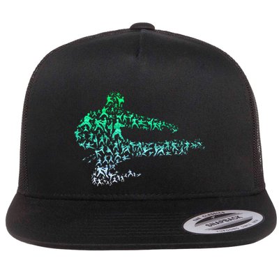 Karate Fighter Karate Flatbill Hat