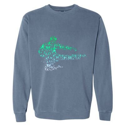 Karate Fighter Karate Garment-Dyed Sweatshirt