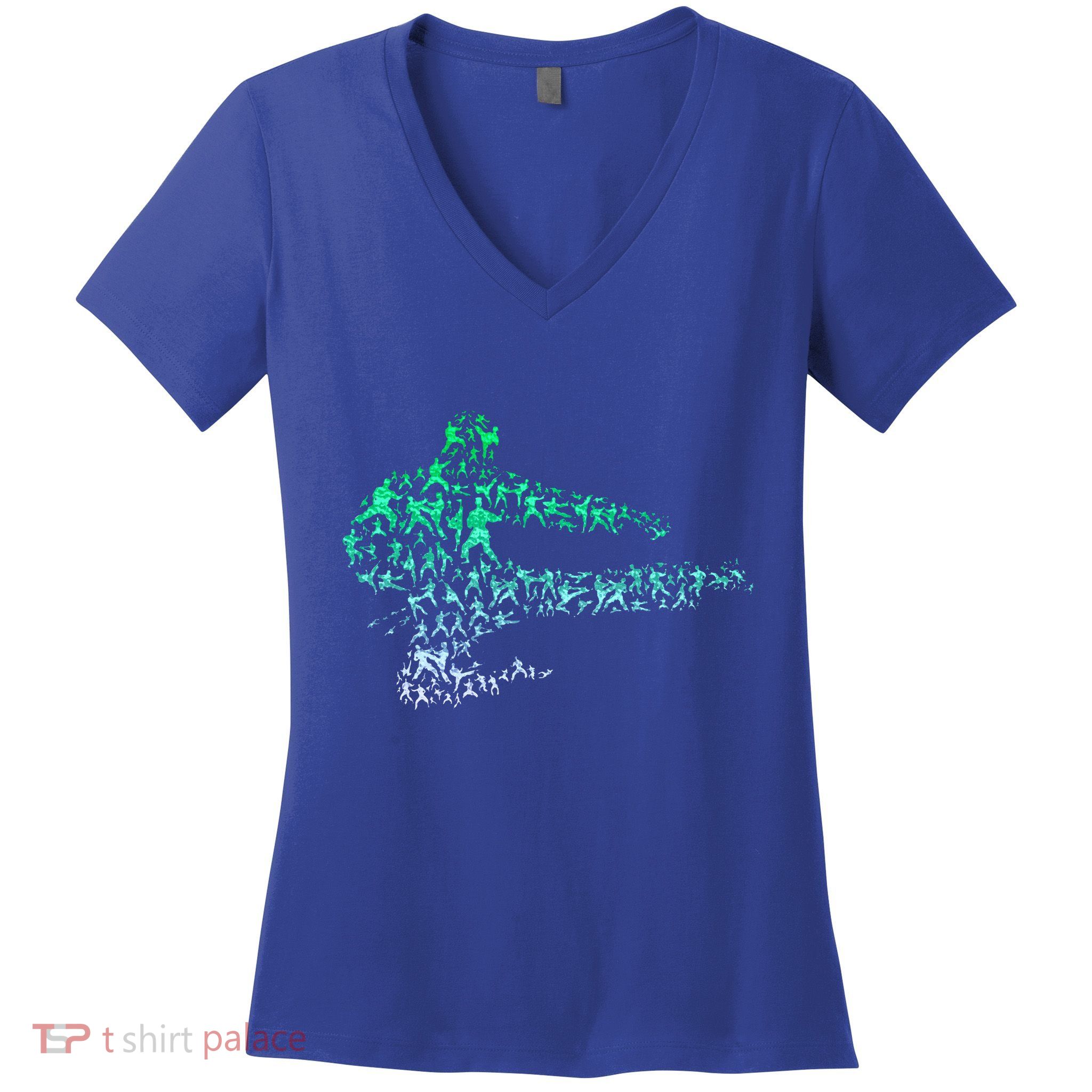 Karate Fighter Karate Women's V-Neck T-Shirt