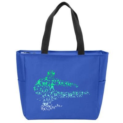 Karate Fighter Karate Zip Tote Bag