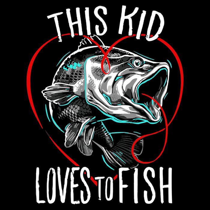 Kids Fishing Loves To Fish Zip Tote Bag
