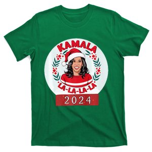 Kamala Fa La La La Funny Christmas 2024 Holiday Harris Walz Premium T-Shirt