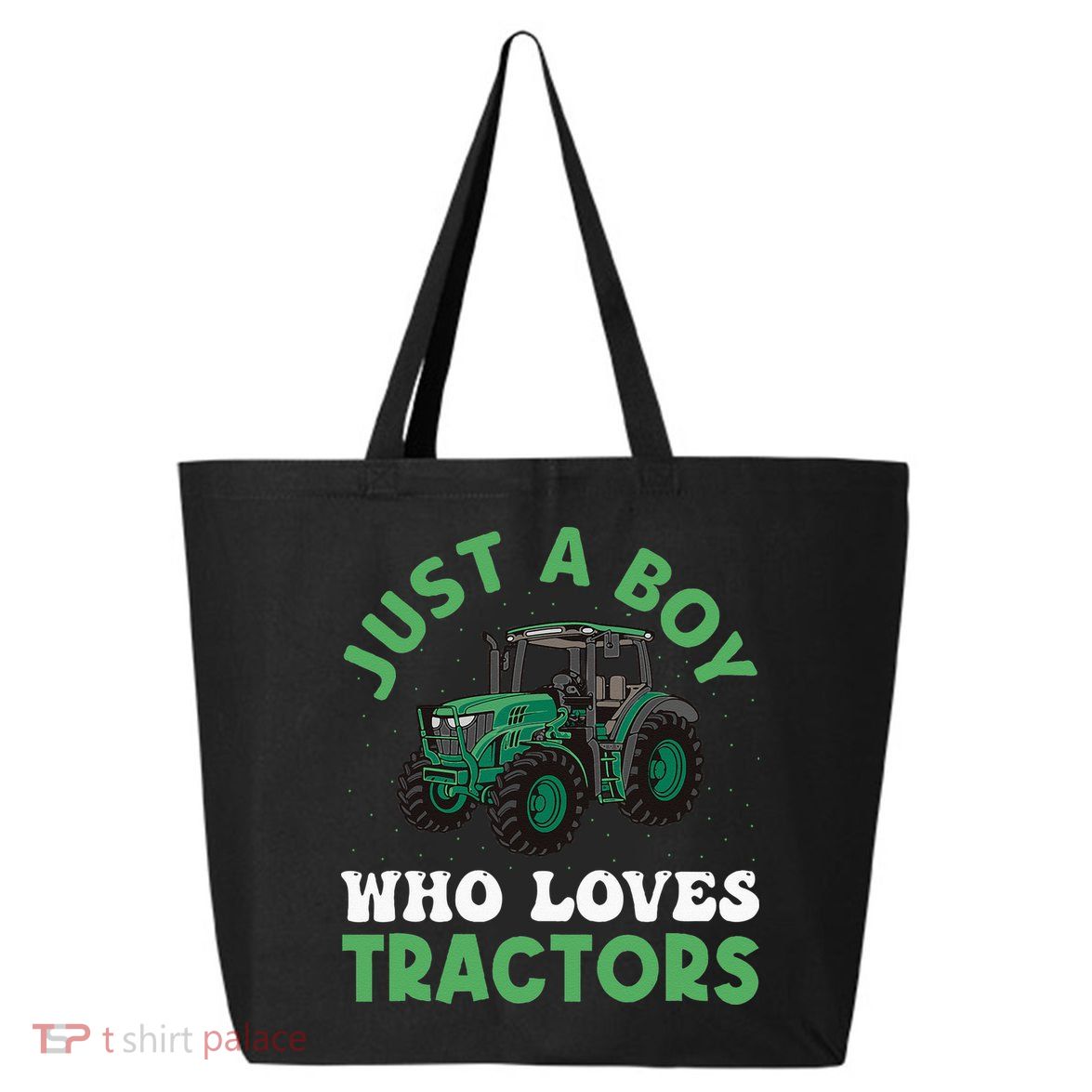Kids Farm Lifestyle Just A Boy Who Loves Tractors 25L Jumbo Tote