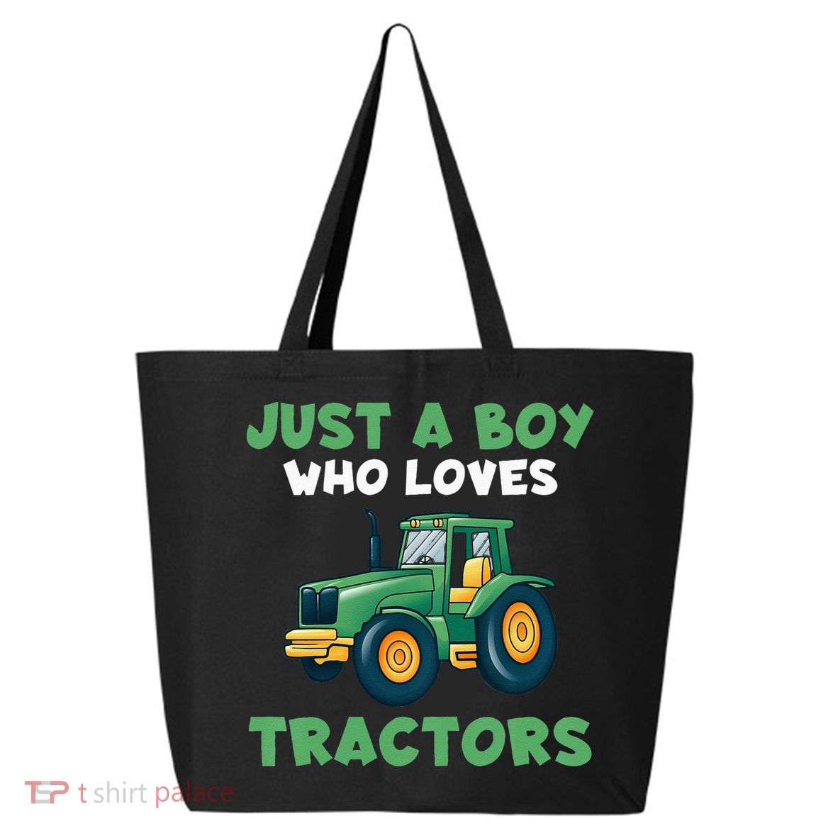 Kids Farm Lifestyle Just A Boy Who Loves Tractors 25L Jumbo Tote