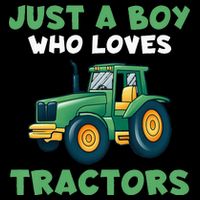Kids Farm Lifestyle Just A Boy Who Loves Tractors Womens Tank Top