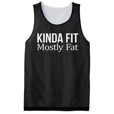 Kinda Fit Mostly Fat Mesh Reversible Basketball Jersey Tank