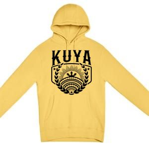 Kuya Family Matching Filipino Tribal Gift Premium Pullover Hoodie