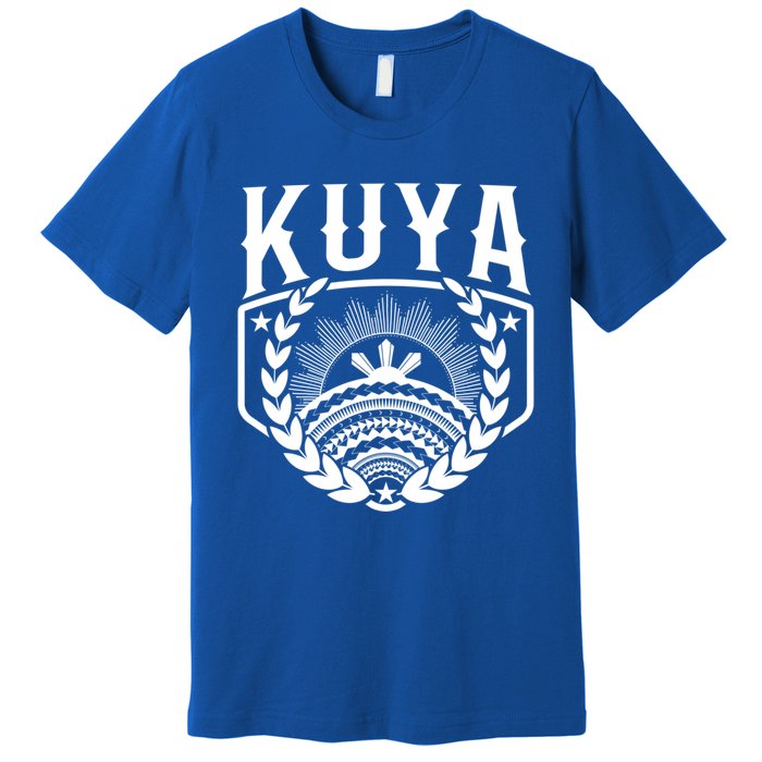 Kuya Family Matching Filipino Tribal Gift Premium T-Shirt