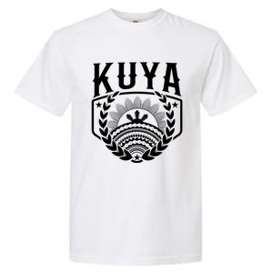 Kuya Family Matching Filipino Tribal Gift Garment-Dyed Heavyweight T-Shirt