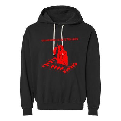 King For M.E.N And Women Garment-Dyed Fleece Hoodie