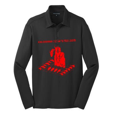 King For M.E.N And Women Silk Touch Performance Long Sleeve Polo