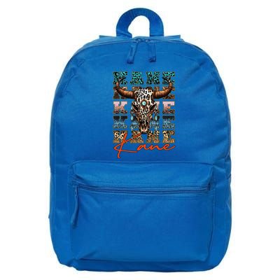 Kane First Name Personalized Apparel Proud Name Humor 16 in Basic Backpack