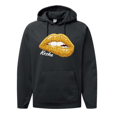 K.E.S.H.A First Name Performance Fleece Hoodie