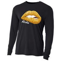 K.E.S.H.A First Name Cooling Performance Long Sleeve Crew